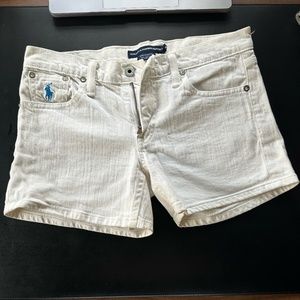 Ralph Lauren Sport - White Denim Short